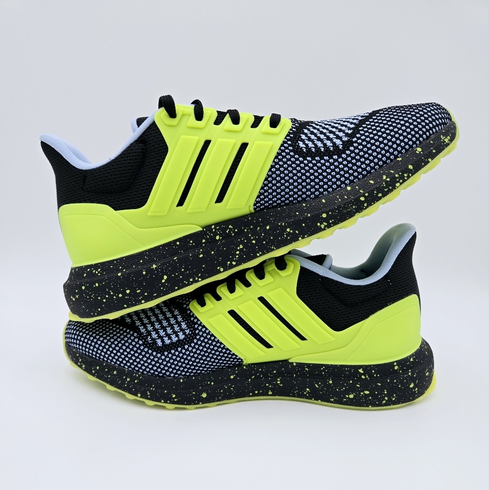 Adidas ULTRADREAM DNA J Black/Solar Slime Kid's Sneakers JQ7346 #A11 - Picture 3 of 9